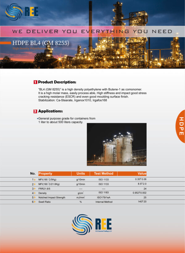 HDPE BL4 (GM 8255) - Image 2