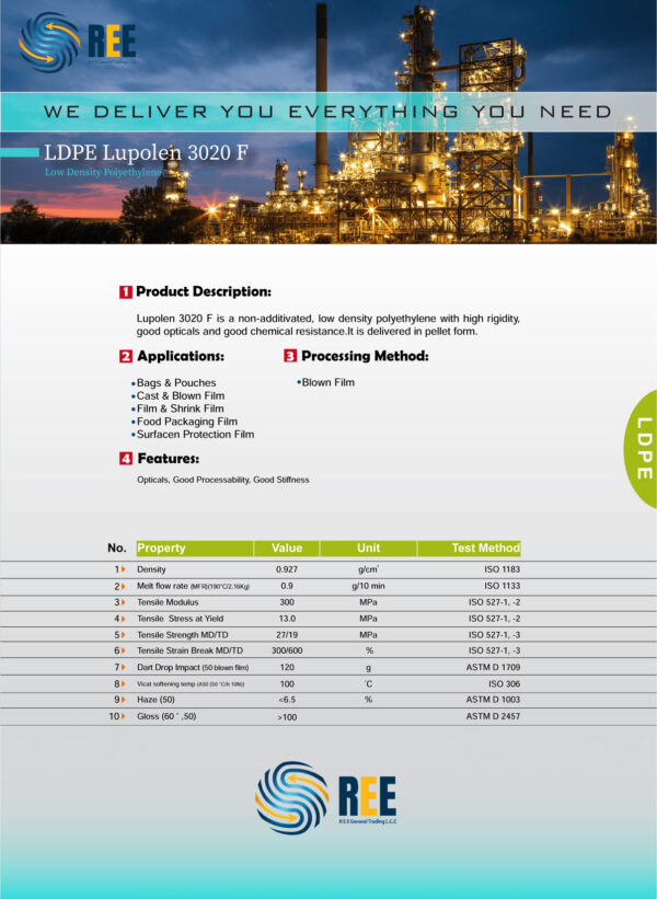LDPE Lupolen 3020 F - Image 2